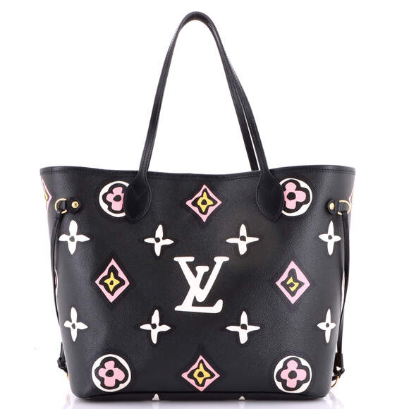 Louis Vuitton Handbags - Louis Vuitton MM Neverfull NM Tote Wild at Heart Monogram Giant